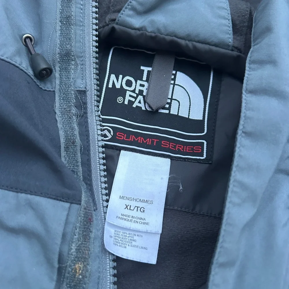 The North Face Summit Series Jacket XL Grey Black Gore-Tex XCR Vintage Gorpcore